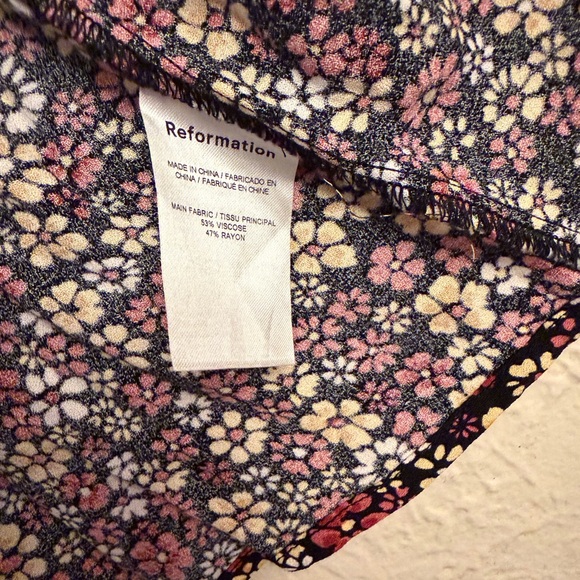 Reformation Multicolor Floral  Skirt - Picture 4 of 9